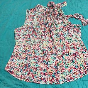 Liz Claiborne high neck sleeveless top